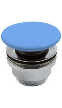 Донный клапан WHITE CERAMIC MEW0609BD синий матовый