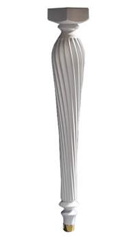 Ножки для тумбы ARMADI ART Spirale 35, белый