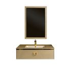 Комплект мебели ARMADI ART Lucido 80 Светлое золото, фурнитура золото